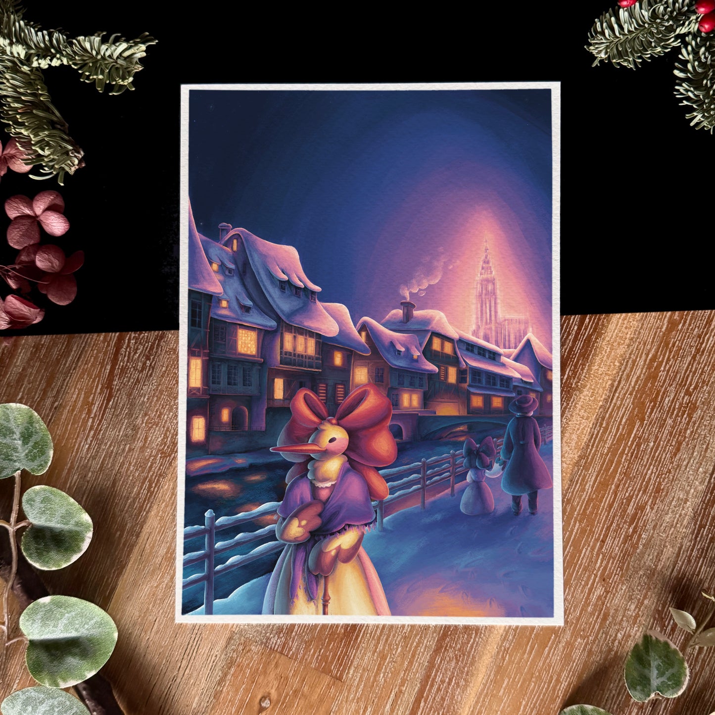 « Walk on the Quay » Print