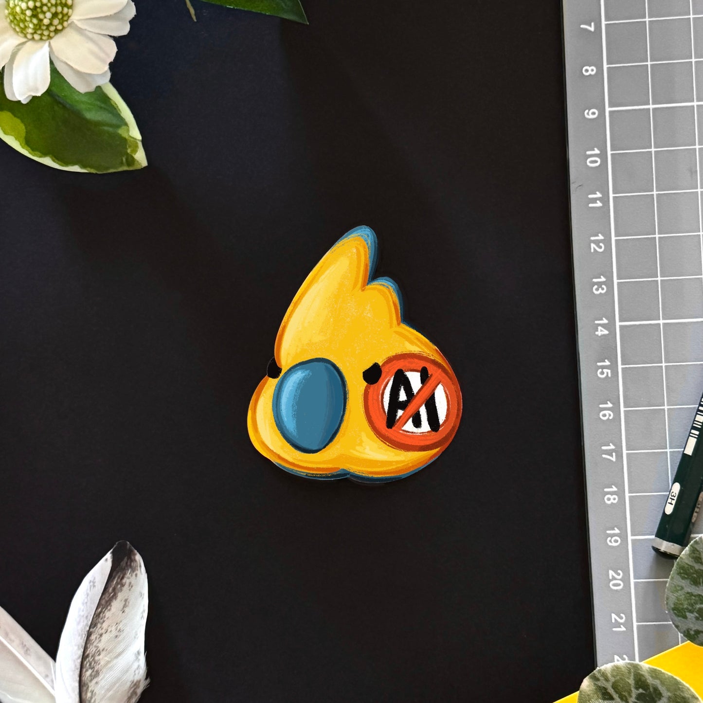 No AI Sticker