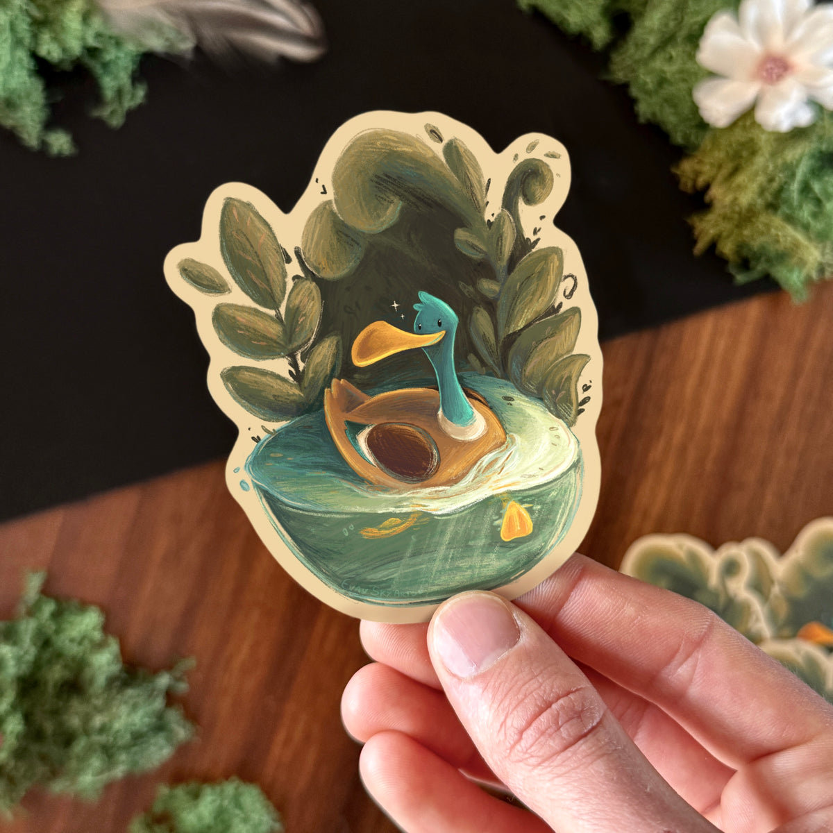 Sticker: Happy Paddling
