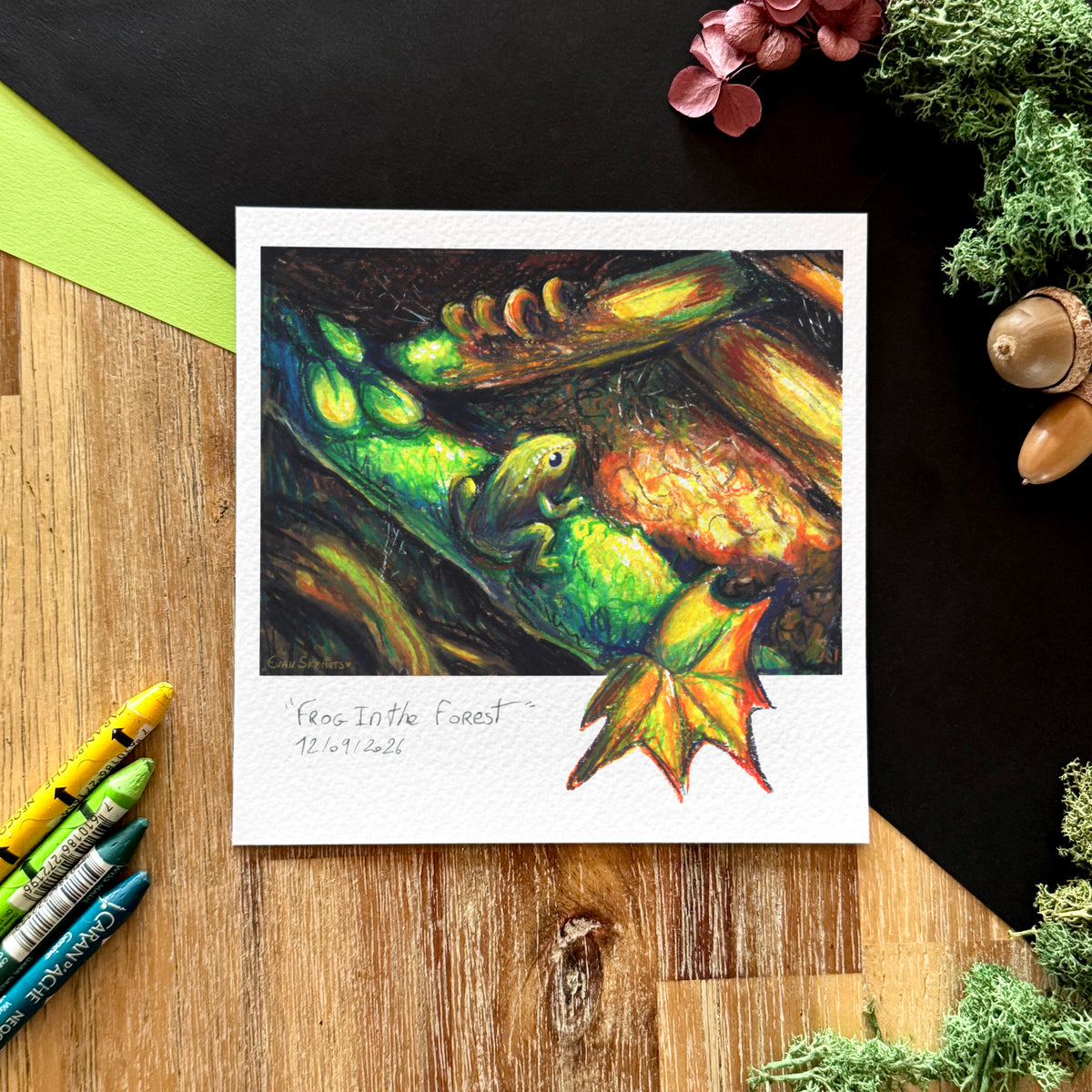 « Frog in the Forest » Print