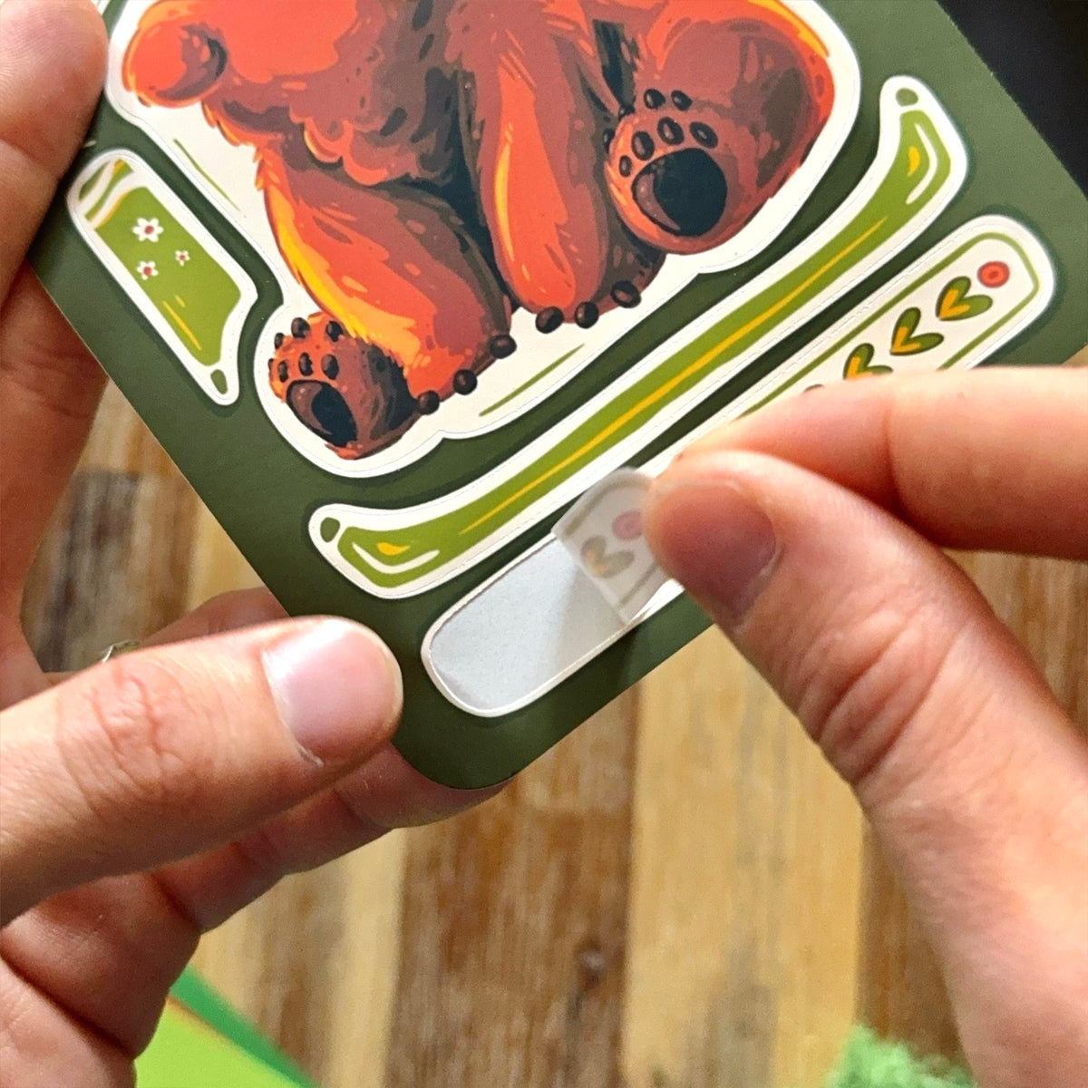 Sticker Sheet: A Beary Good Life