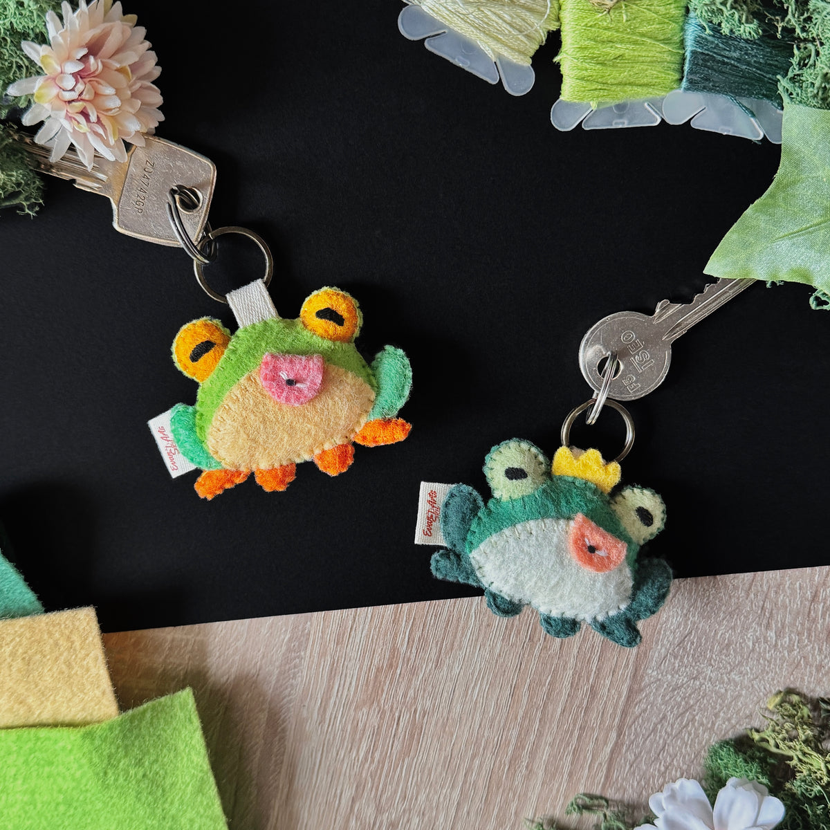 Frog Keychains
