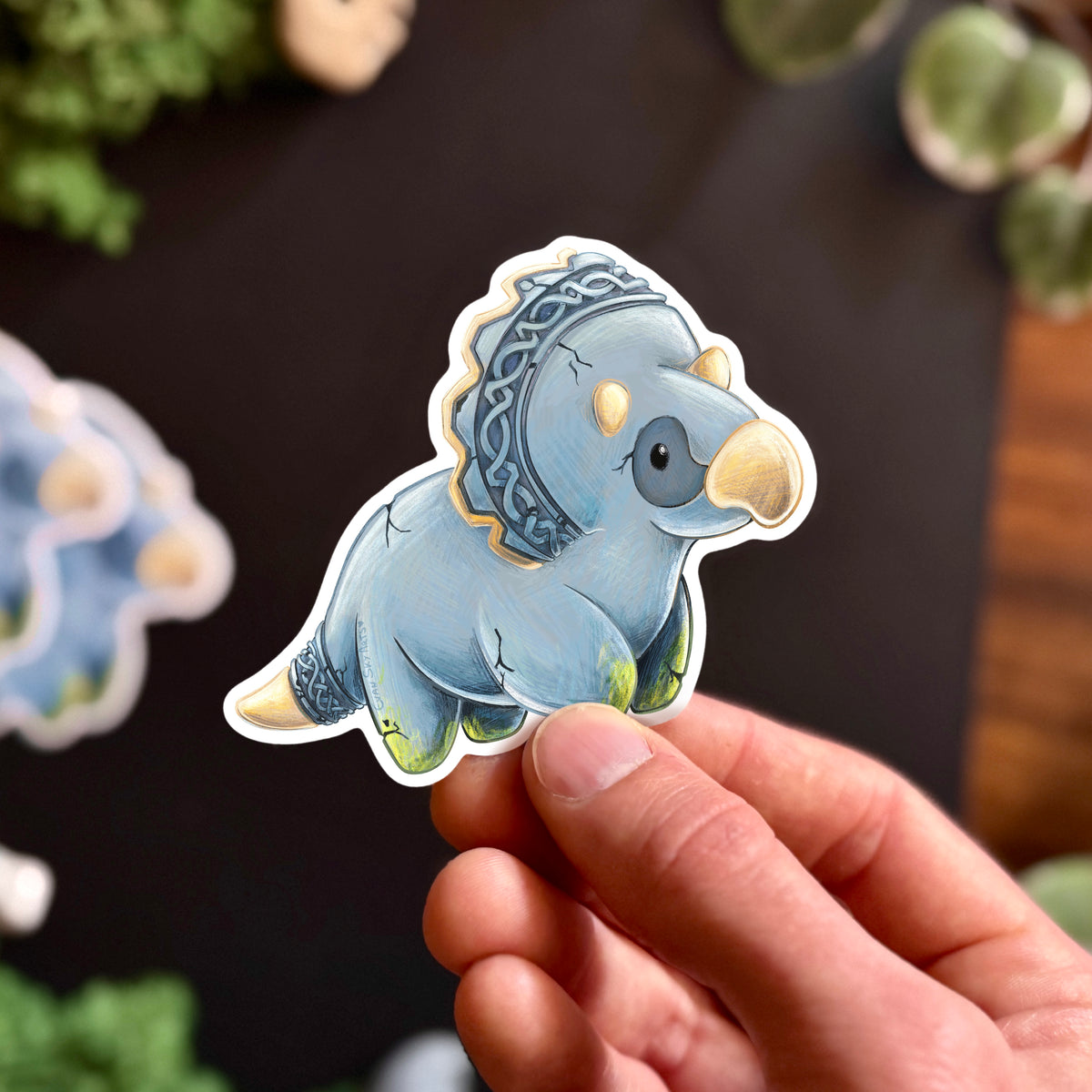 Sticker set: Artisaurus