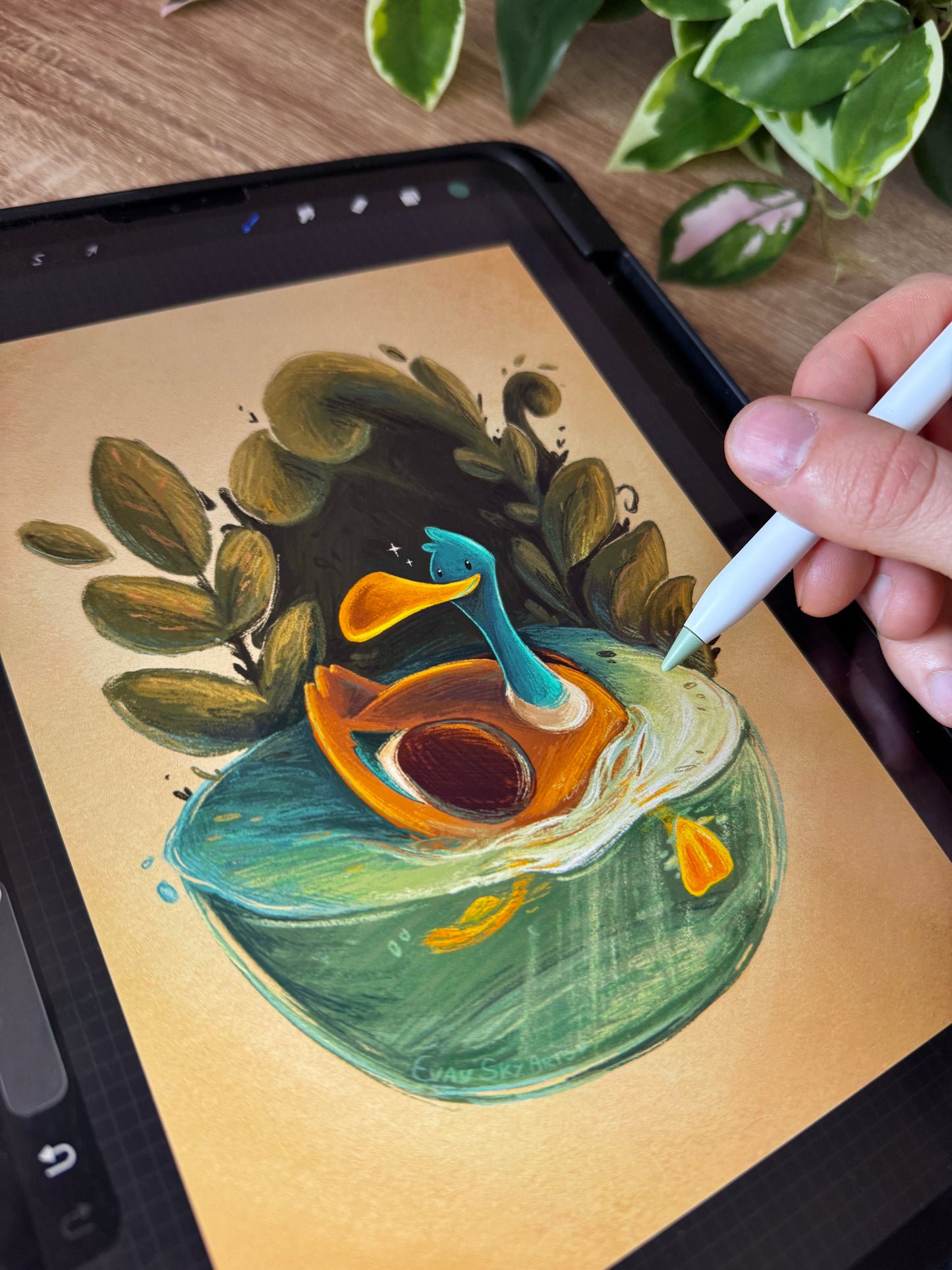 « Happy Paddling » Print