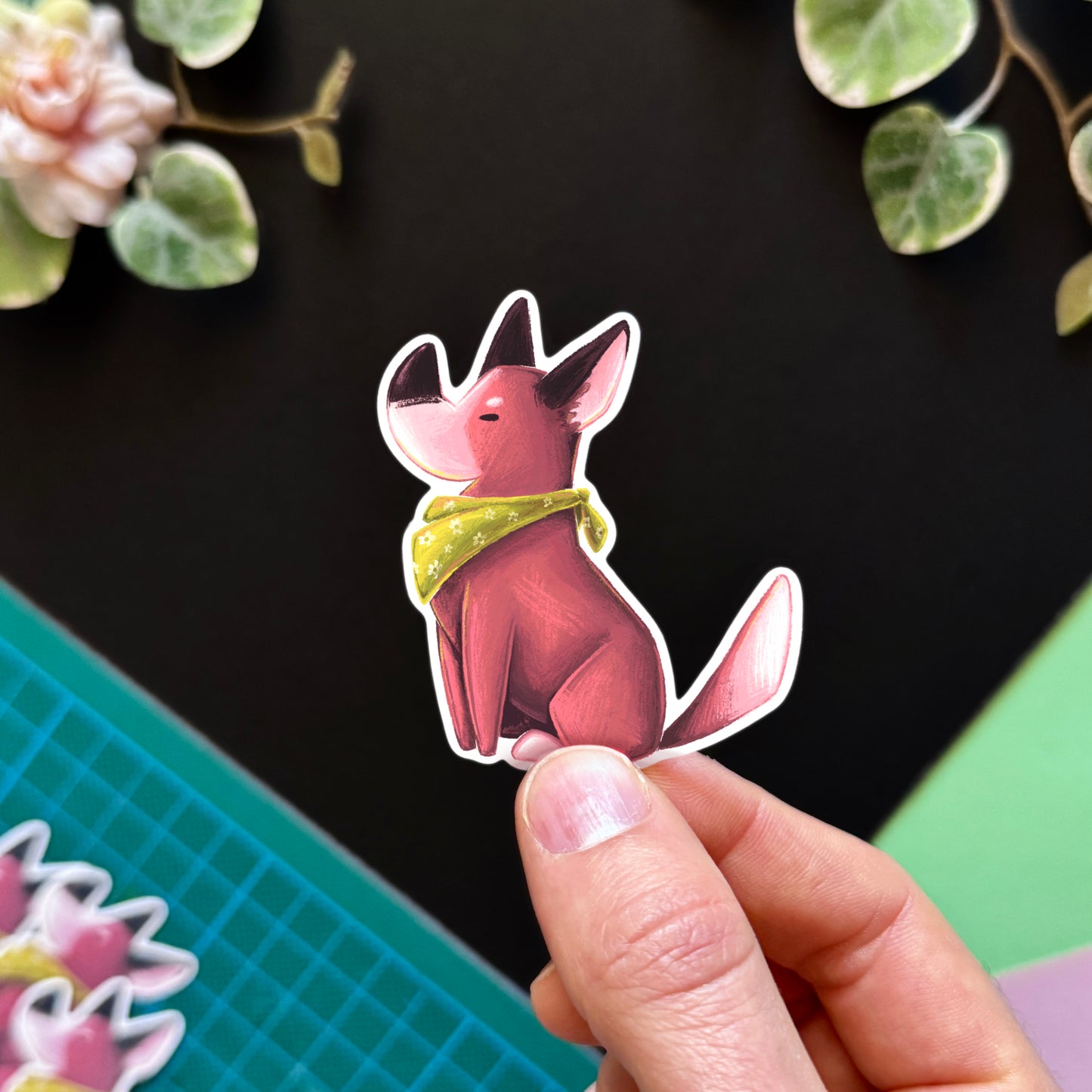 Complementary dogs Stickers