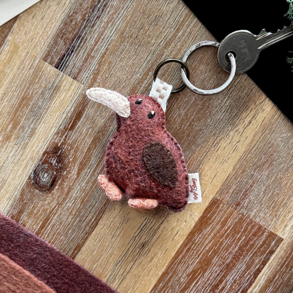 Kiwi Keychain
