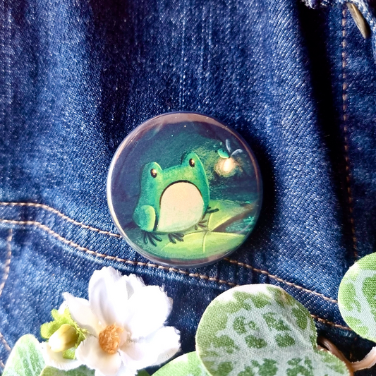 Badge “Nuit sur la mare”