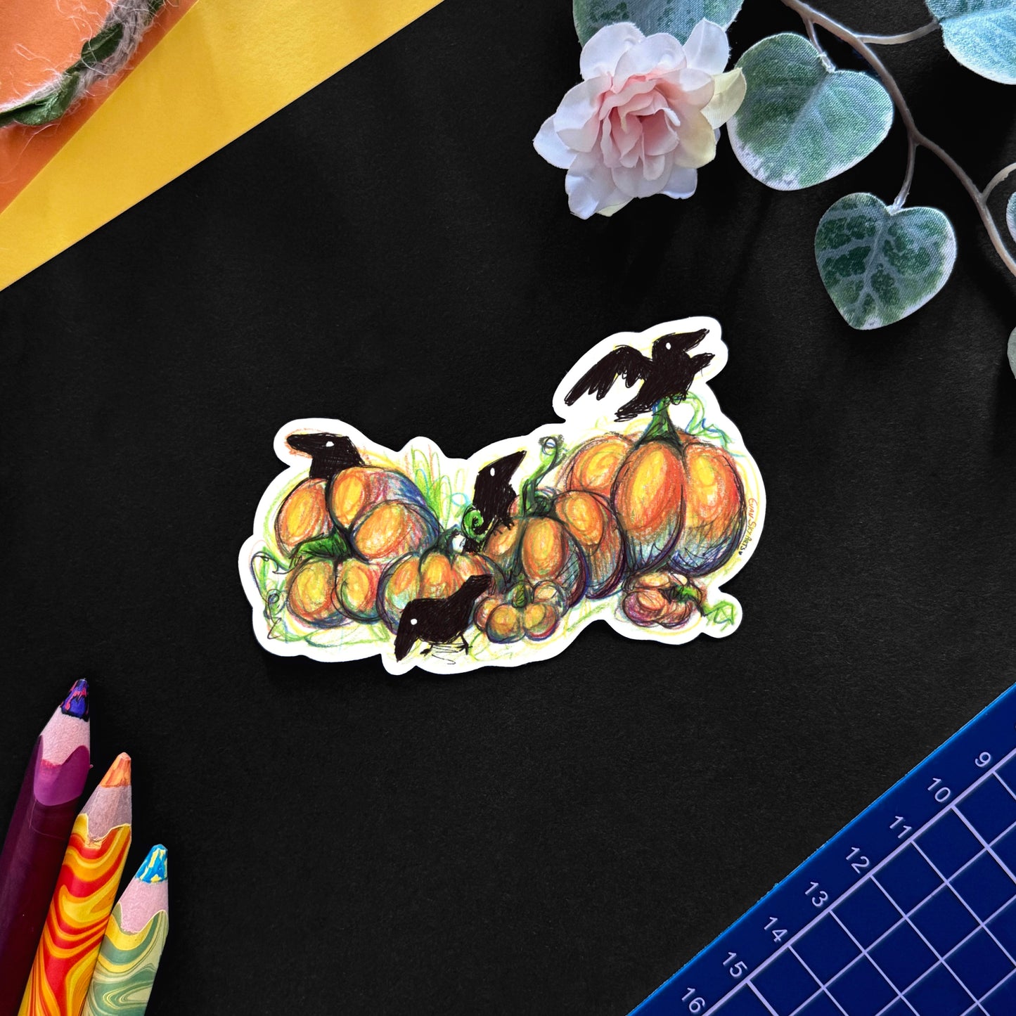 Sticker: Pumpkin Patch Kids