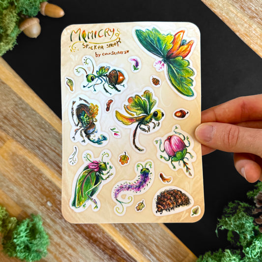 Sticker Sheet: Mimicry