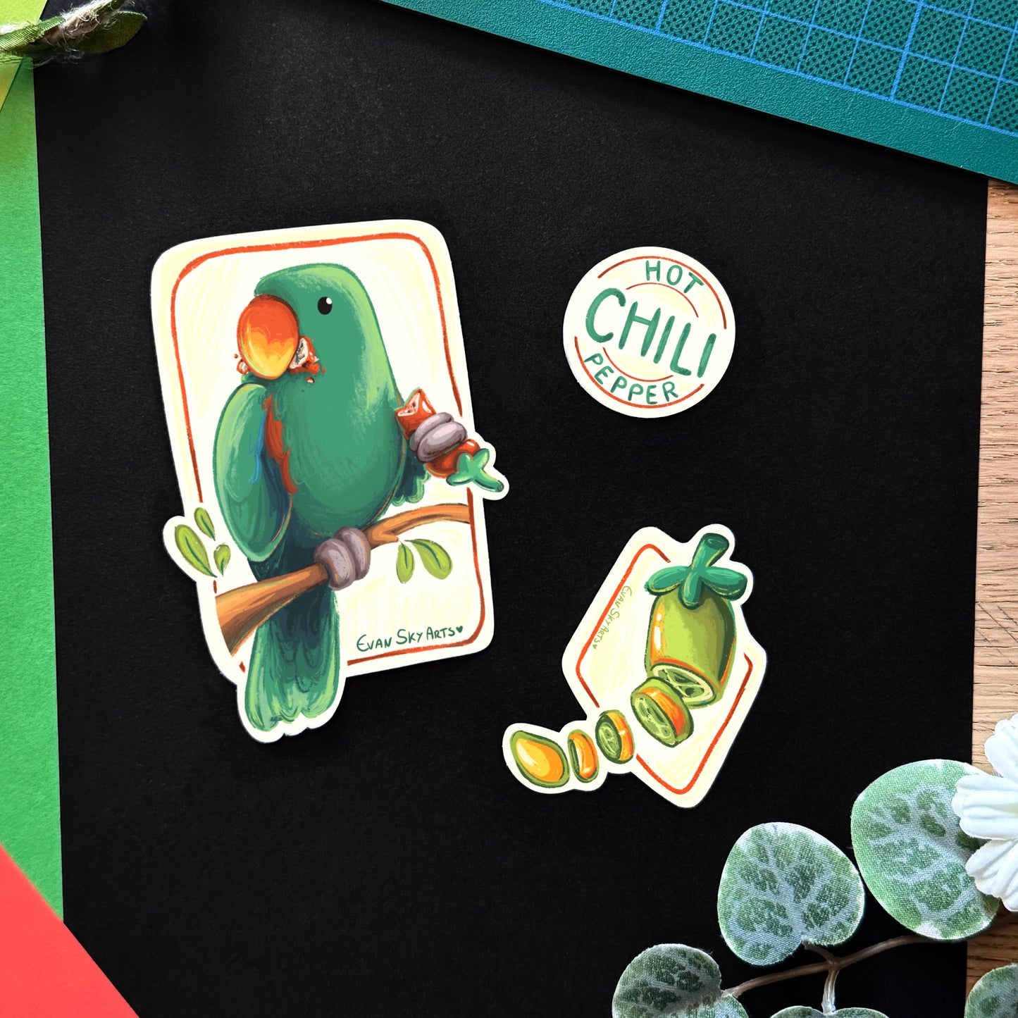 Stickers: Hot Chili Pepper