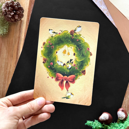 « Jingle Bell Mayhem » Postcard