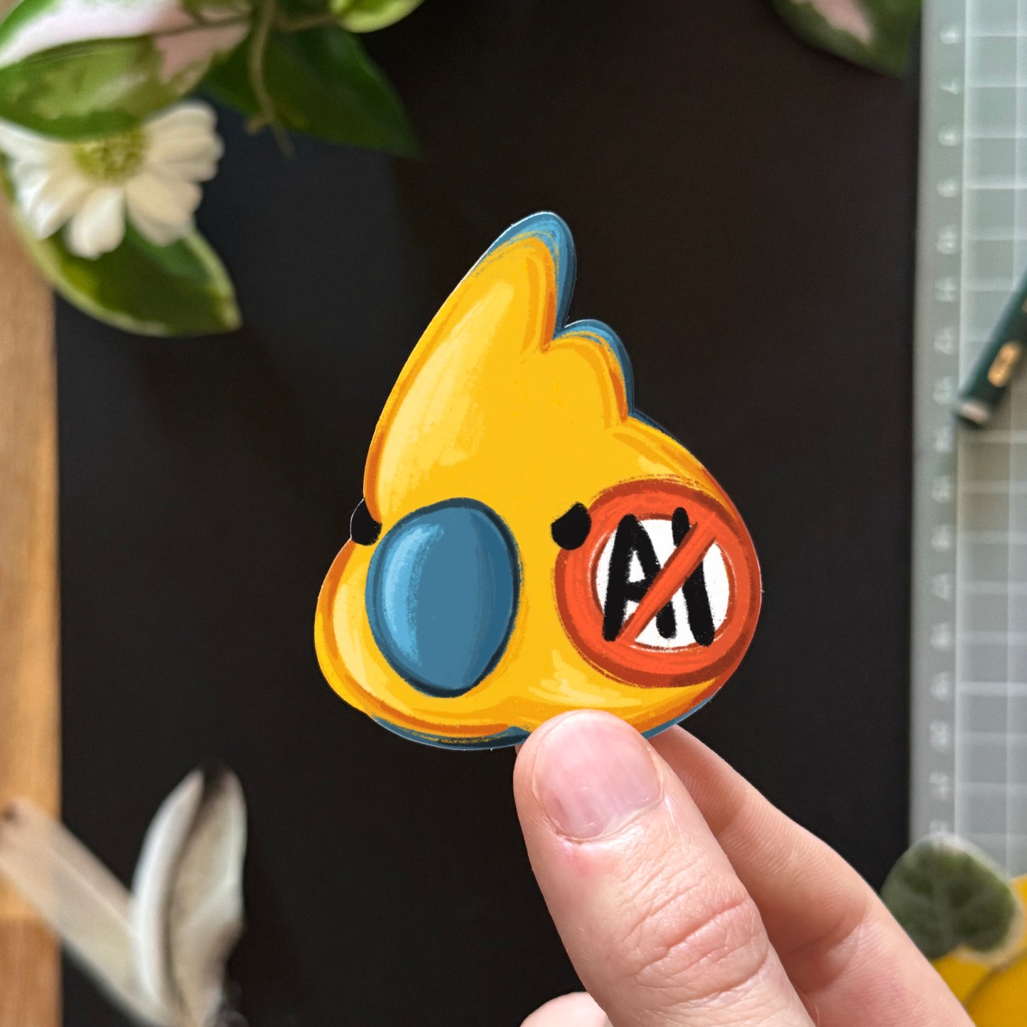 No AI Sticker