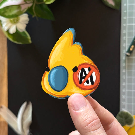 No AI Sticker