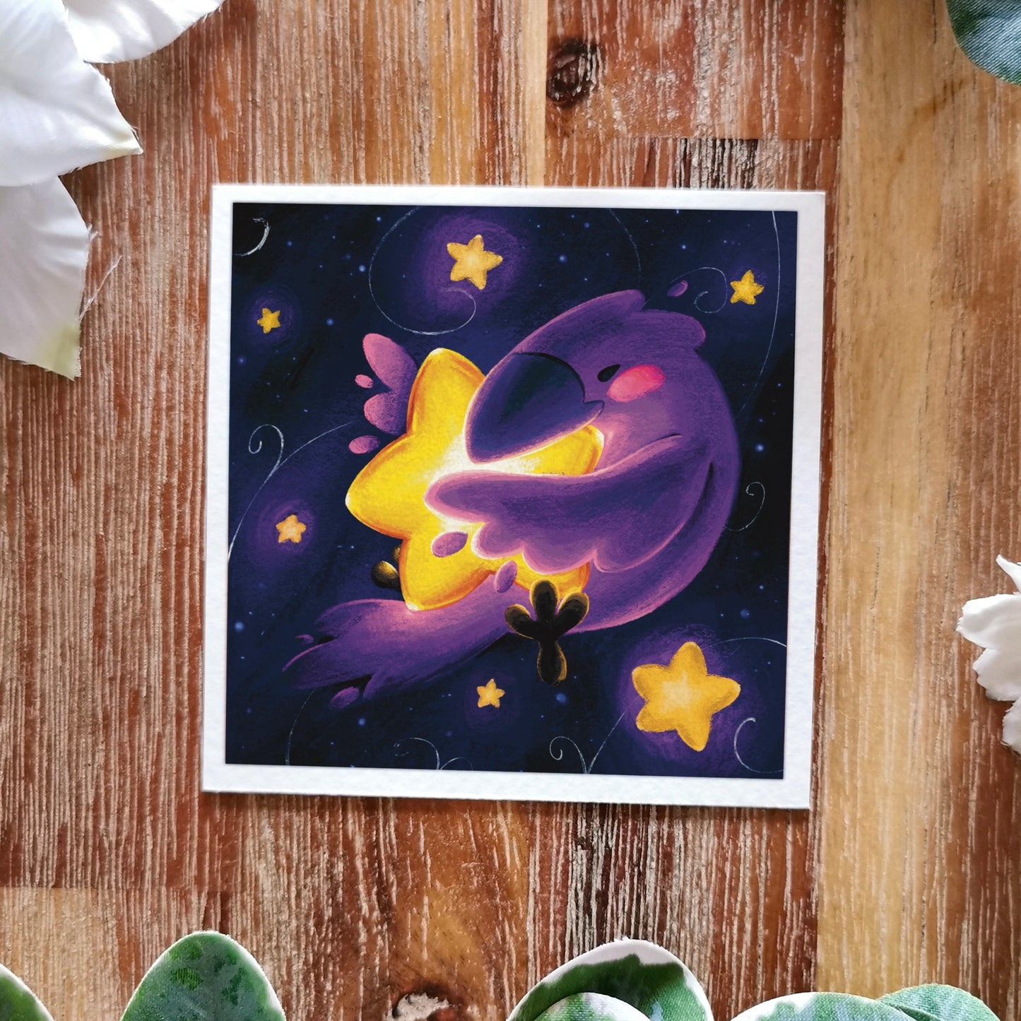 « Celestial Raven » Mini Print