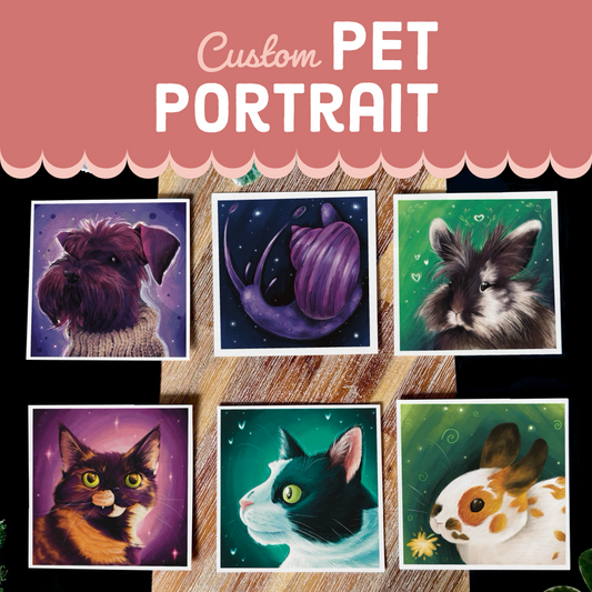 Custom pet portraits (READ DESCRIPTION) 