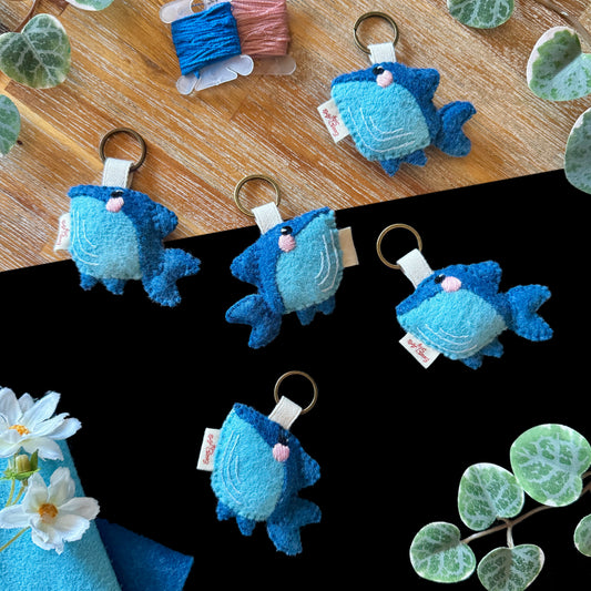 (Leaving soon) Whale Keychain
