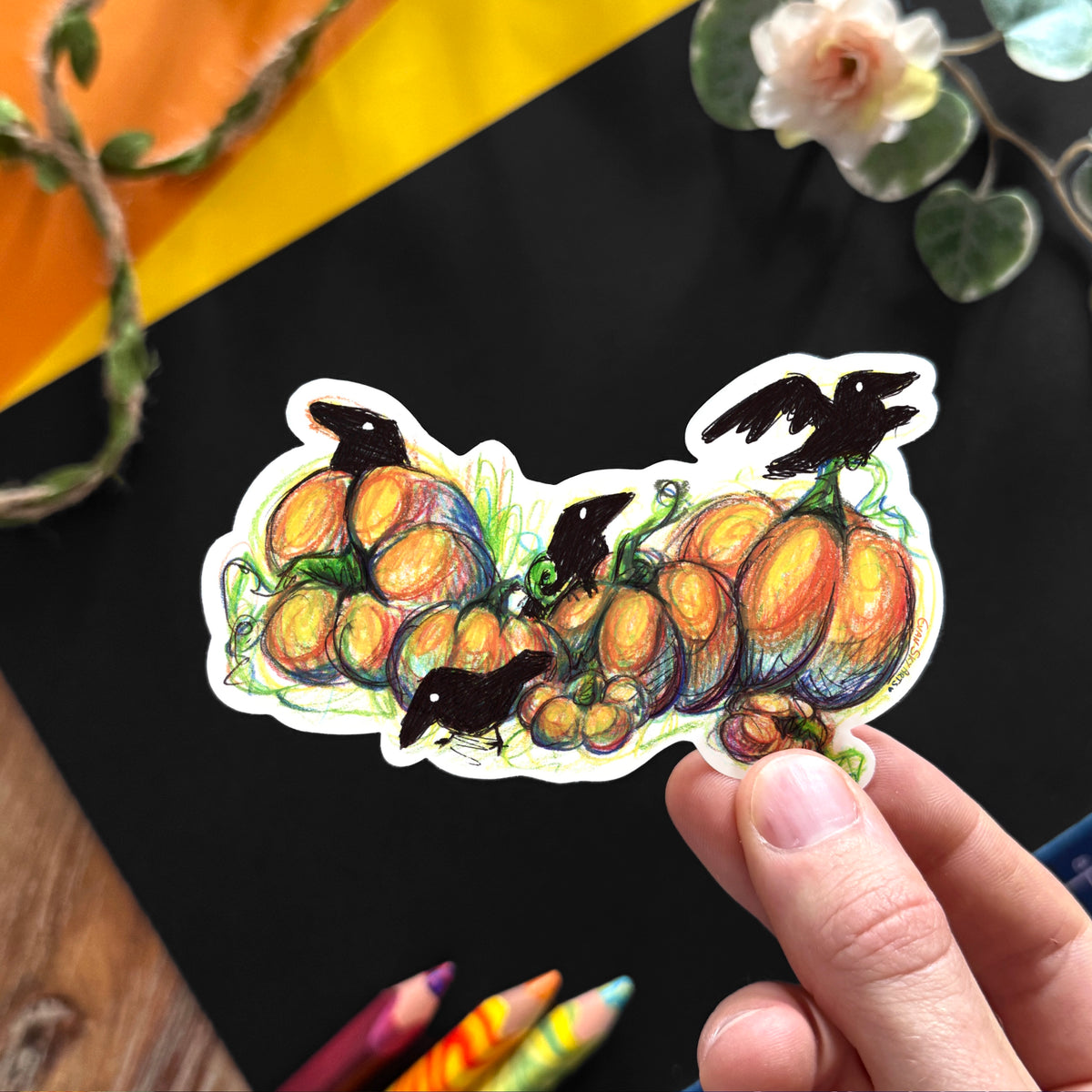 Sticker: Pumpkin Patch Kids