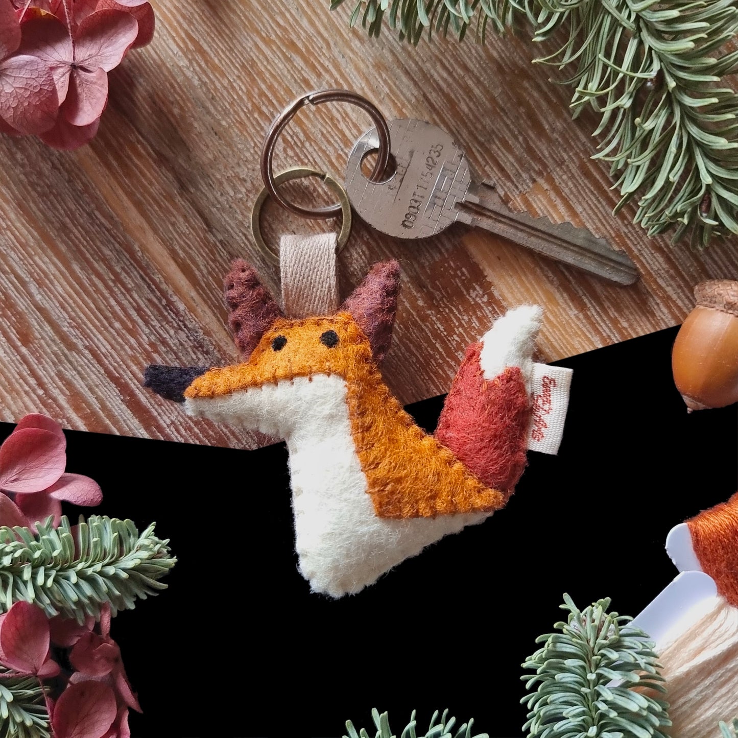 Fox Keychain