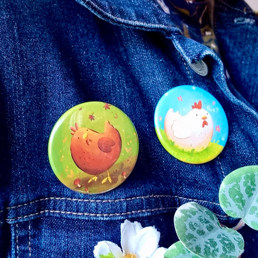 Badges « Poules »