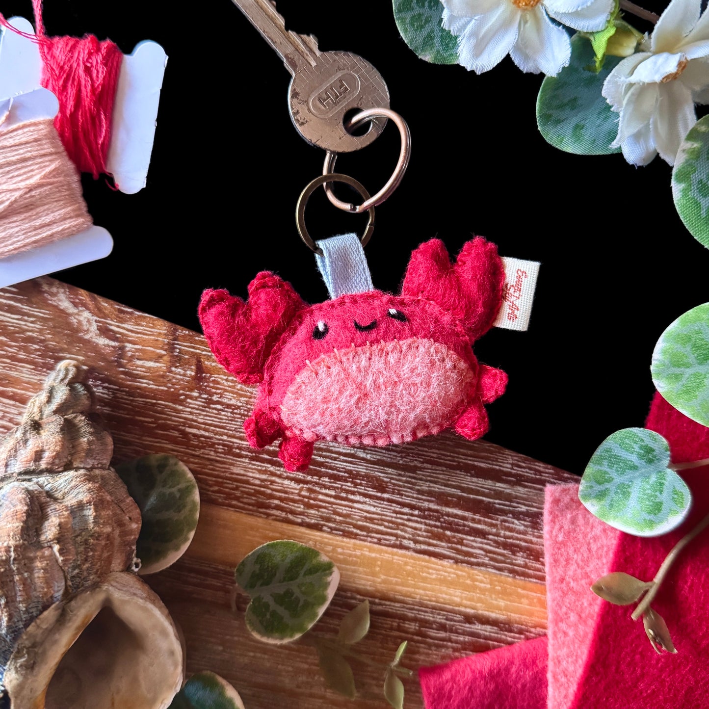 Crab Keychain