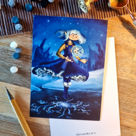 « Winter Magic » Postcard