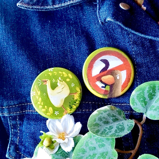 Badges « Oies Chaotiques »