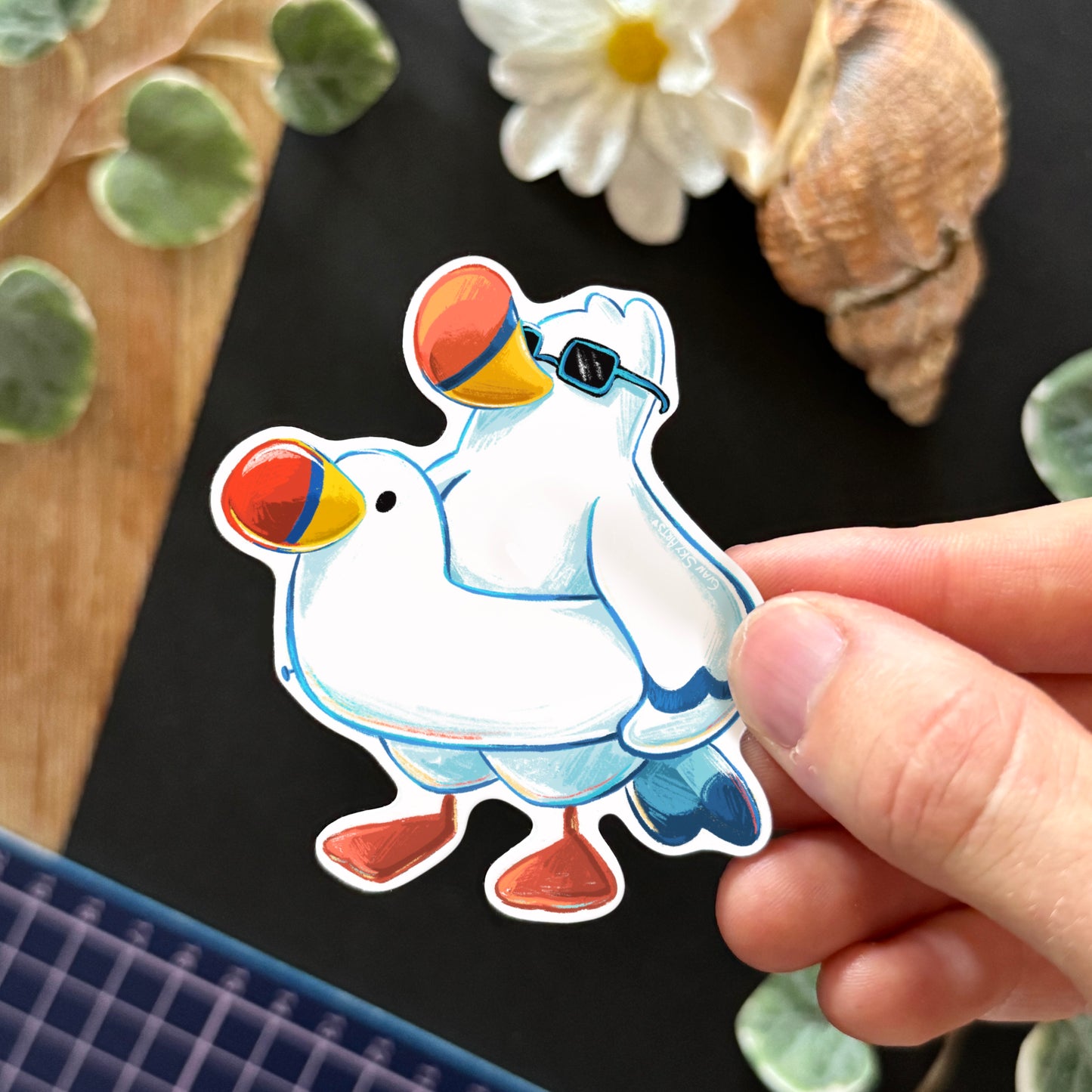 Beach Ready Sticker