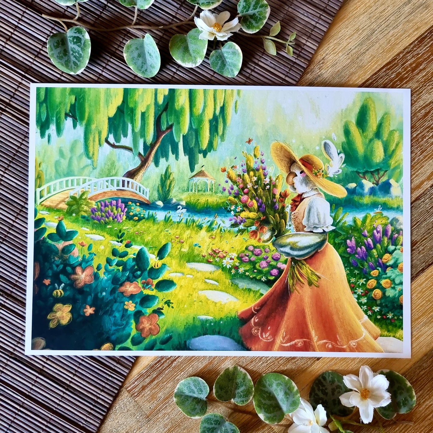 Impression « Jardin Fleuri »