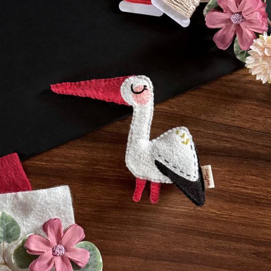 Pote de Poche: Cigogne