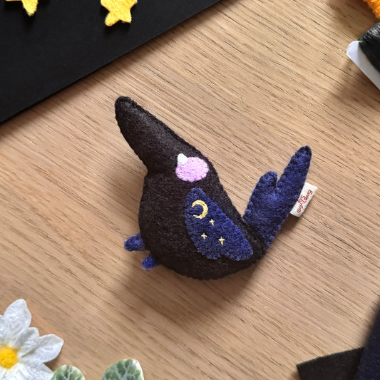 Pote de Poche: Corbeau Céleste