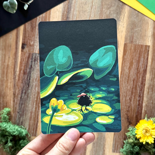 « Baby Moorhen » Postcard