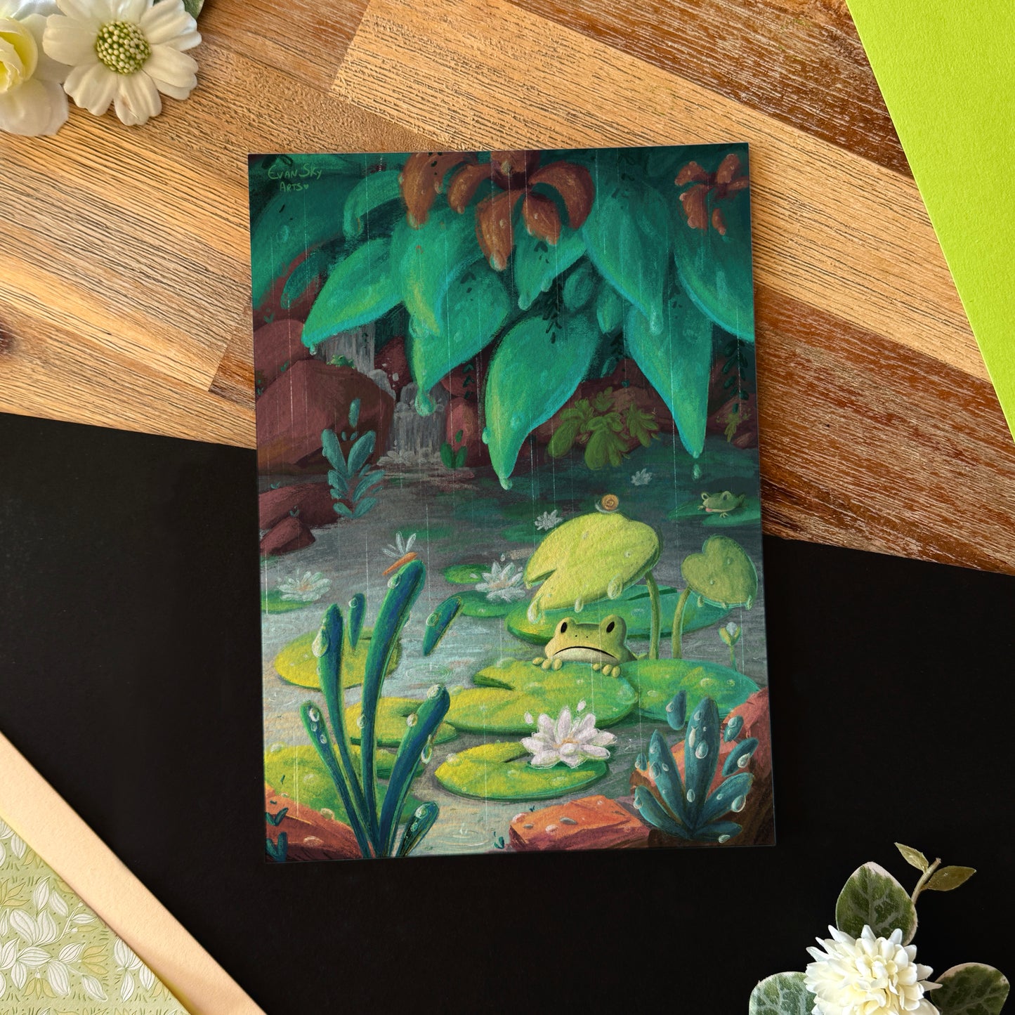 « In the Fountain » Print 