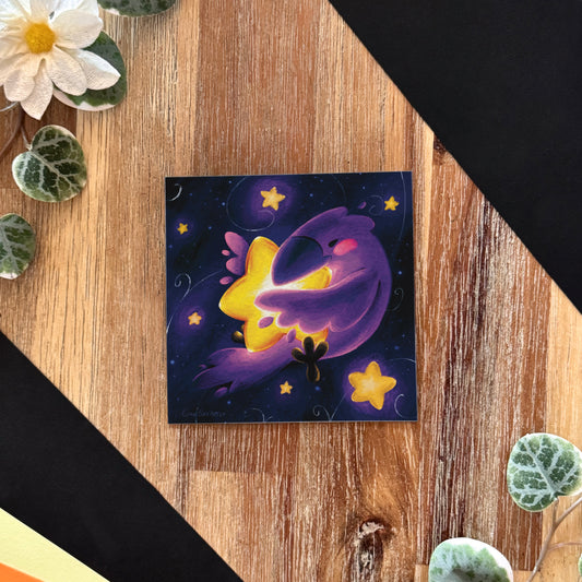 « Celestial Raven » Mini Print