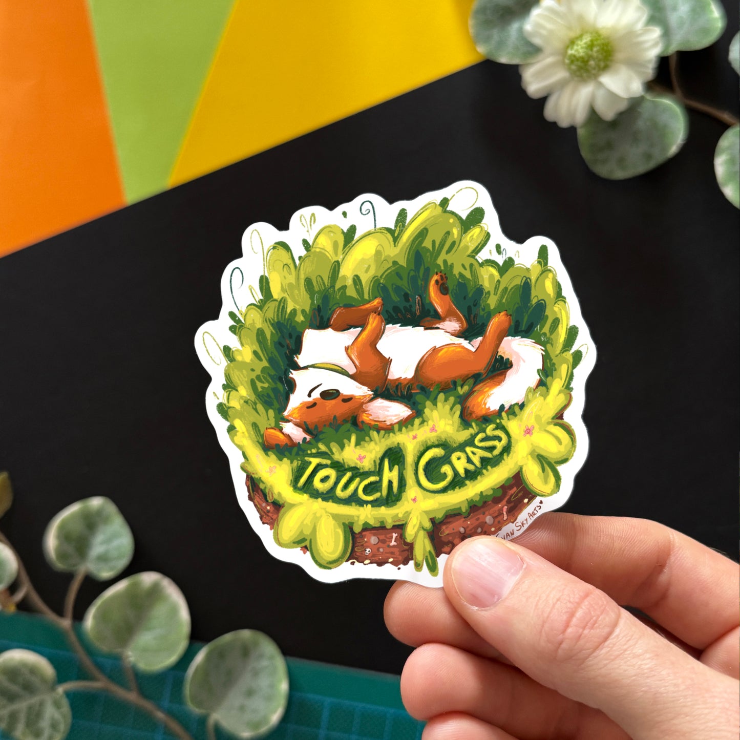 Sticker: Touch Grass