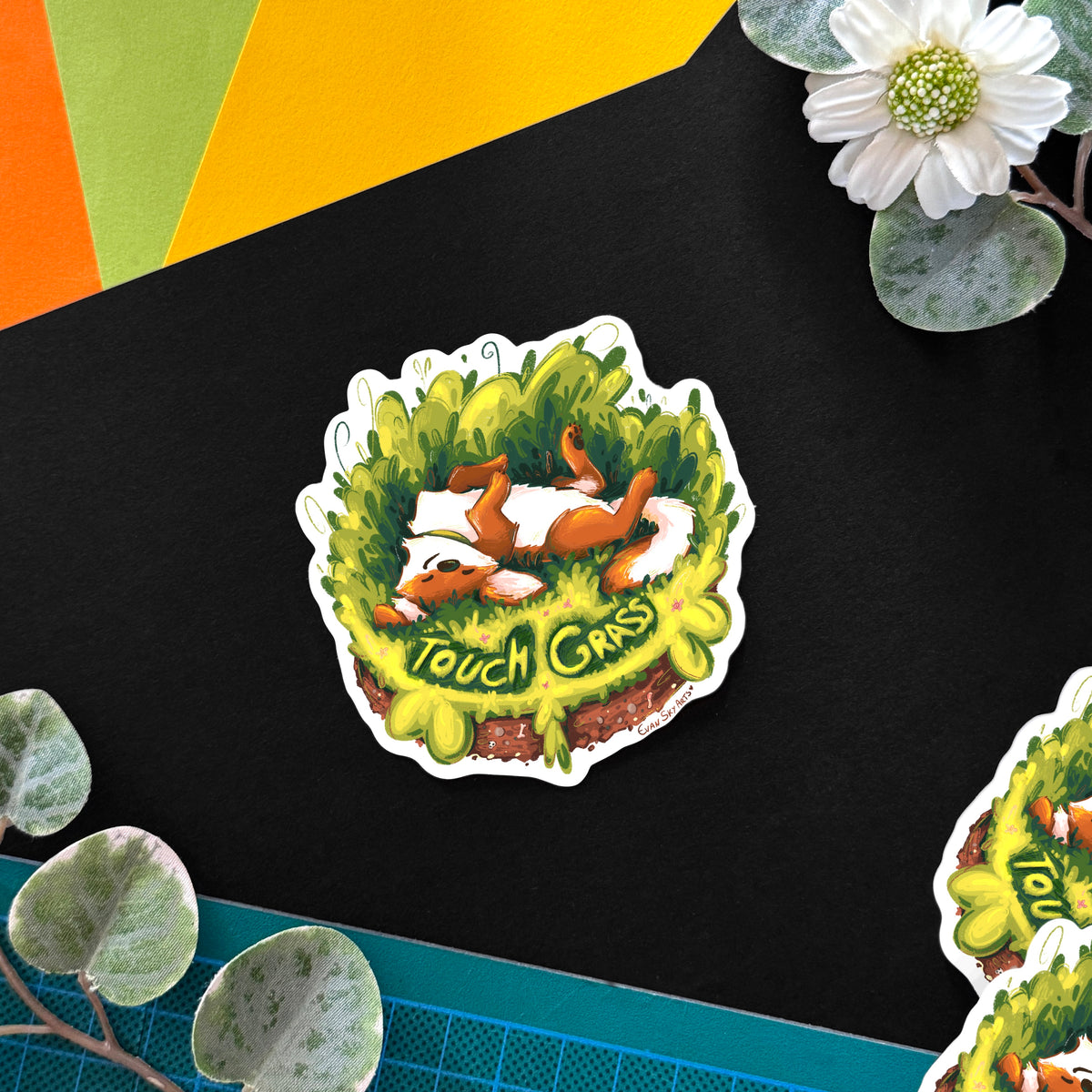 Sticker: Touch Grass