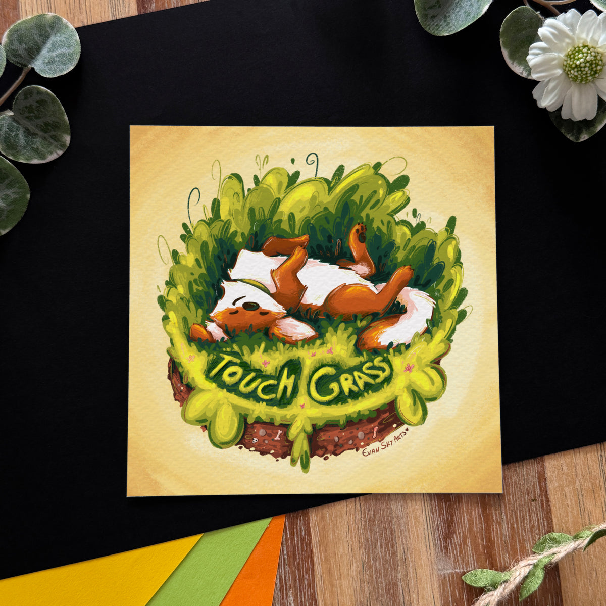 « Touch Grass » Print