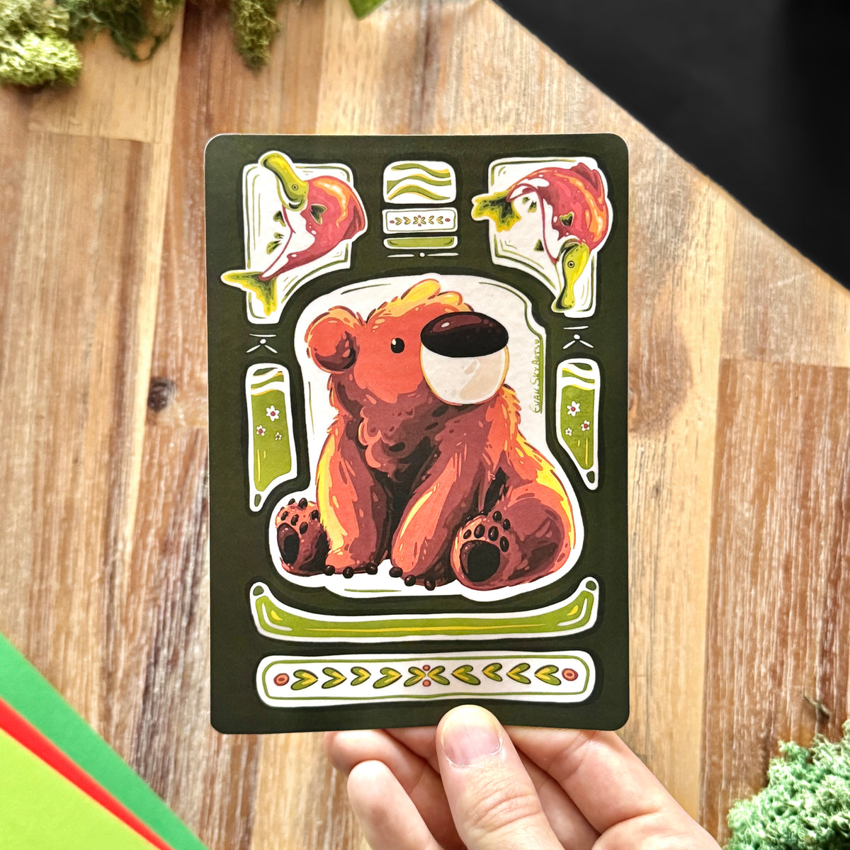 « A Beary Good Life » Postcard