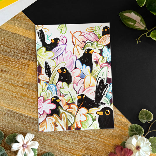 « Foliage Foragers » Print