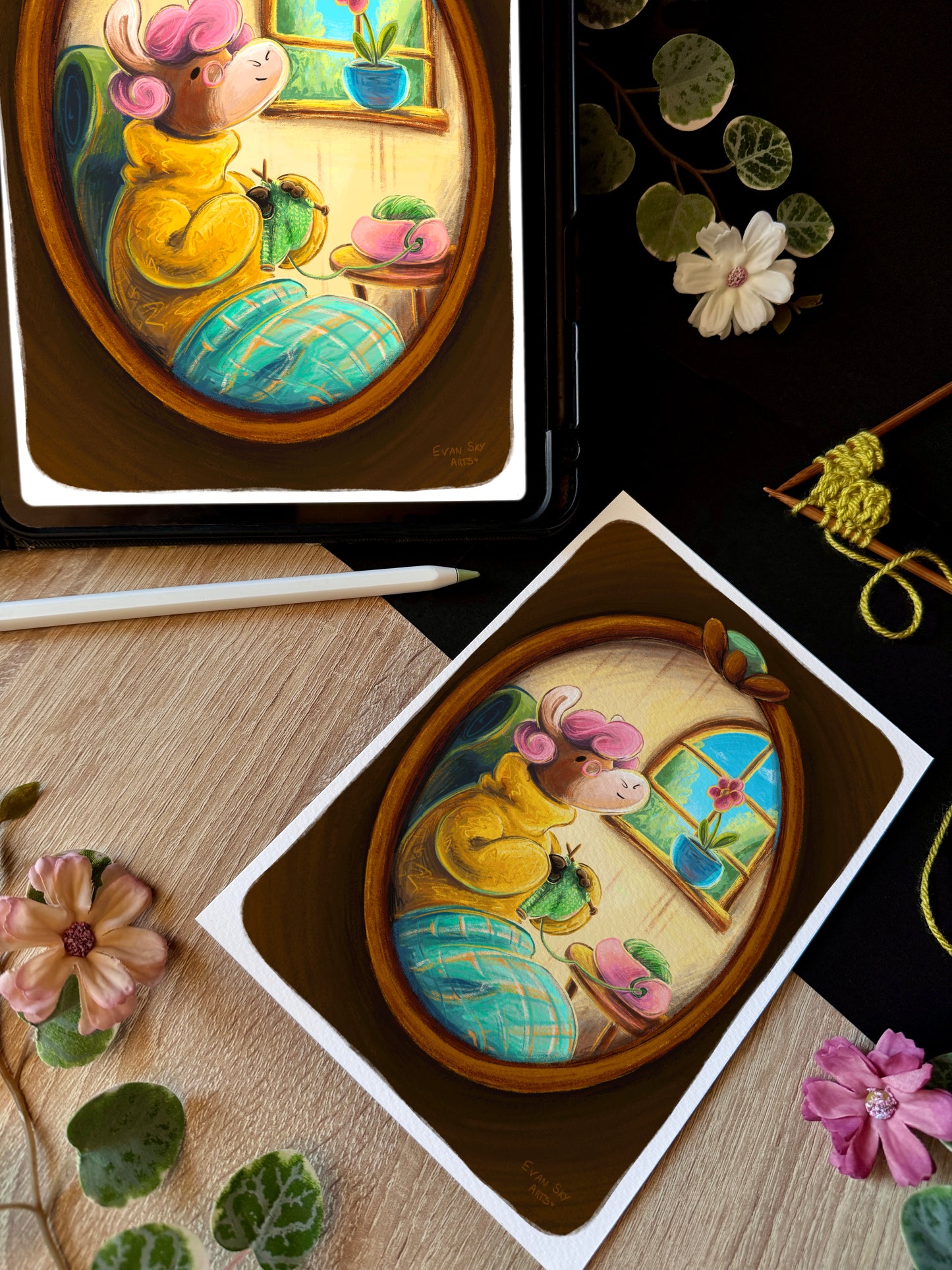 Impression « Doux Souvenirs  »