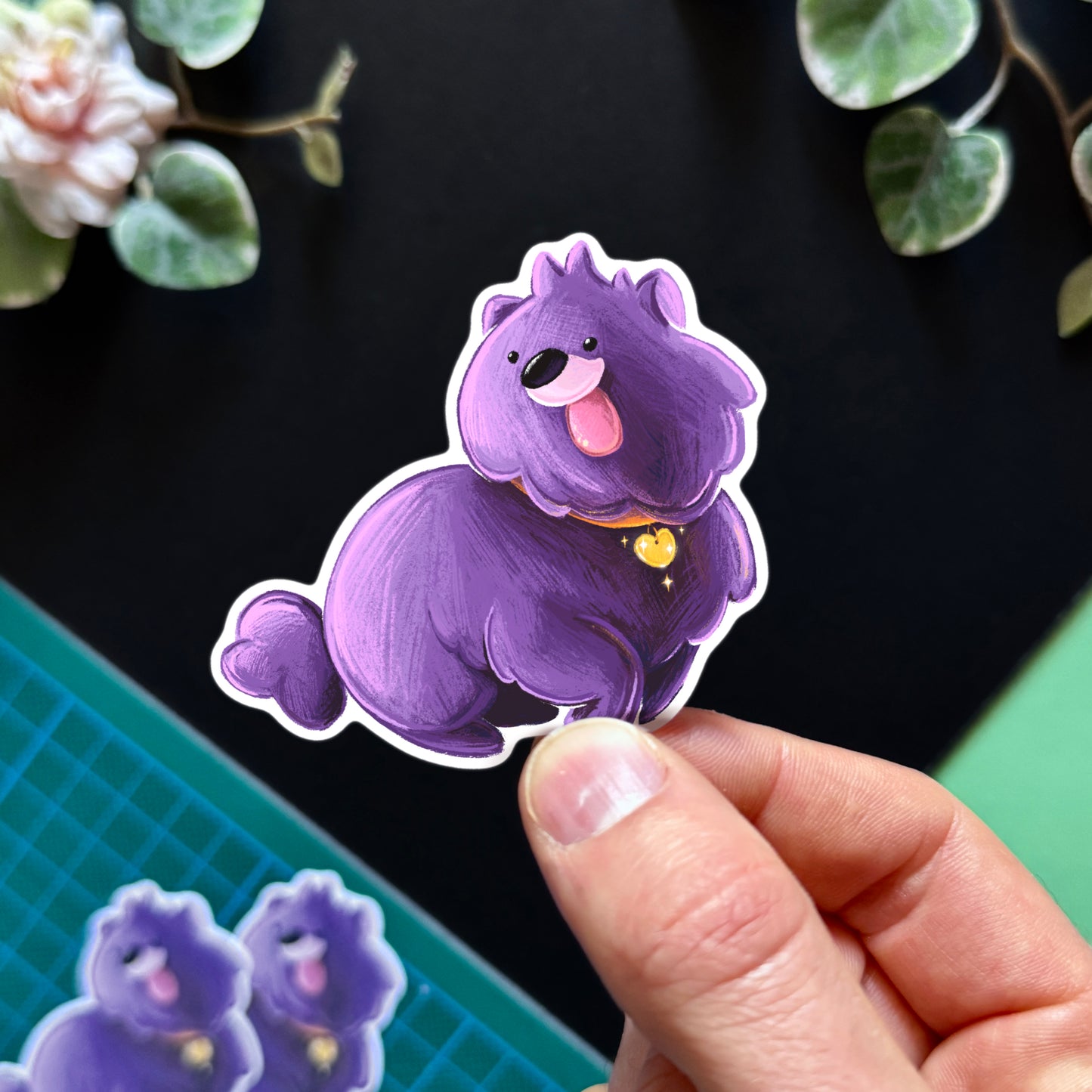 Complementary dogs Stickers