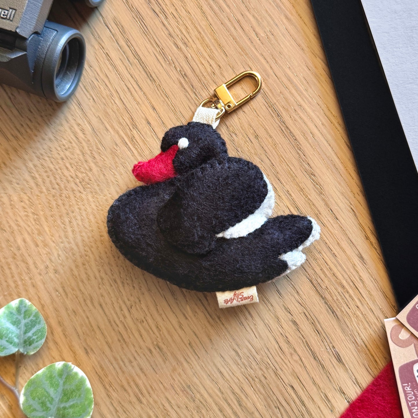Black Swan Bag Charm