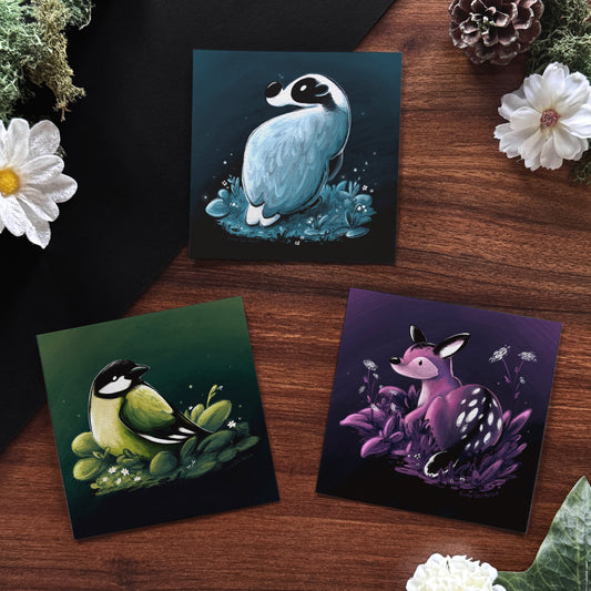 Mini-Prints « Faune Forestière »