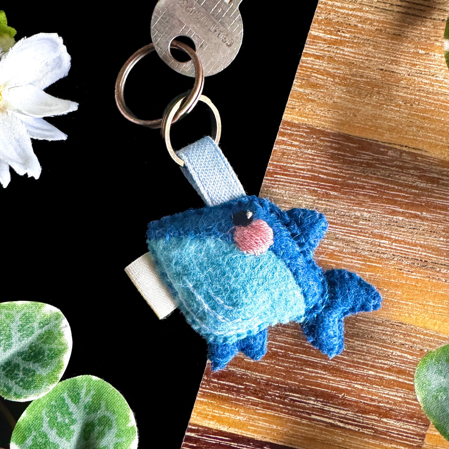 Whale Keychain