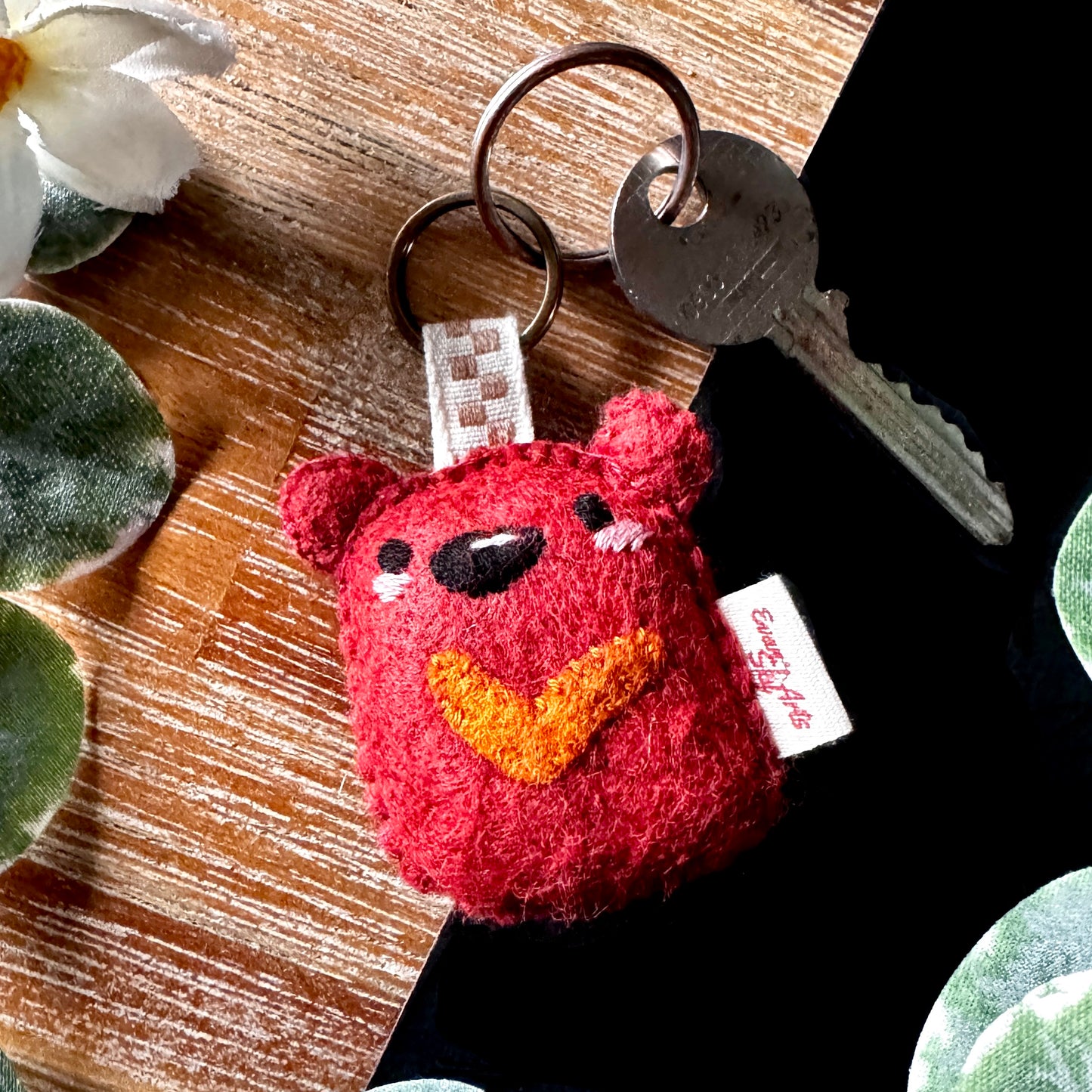 Brown Bear Keychain