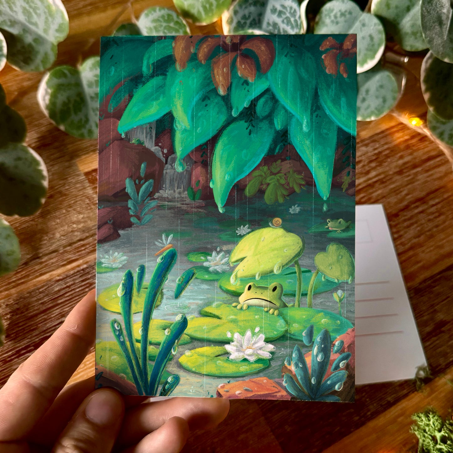 « After the Rain » Postcard