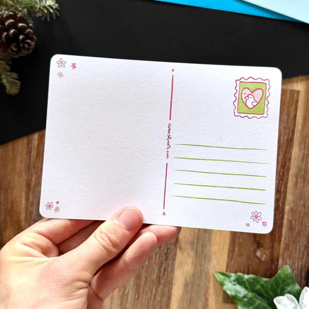 « Snowbird » Postcard
